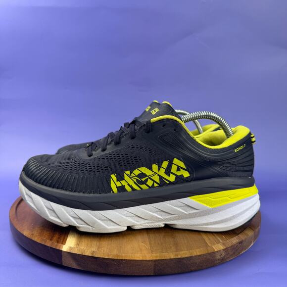 MENS HOKA ONE BONDI 7 SIZE 8 - Picture 1 of 9